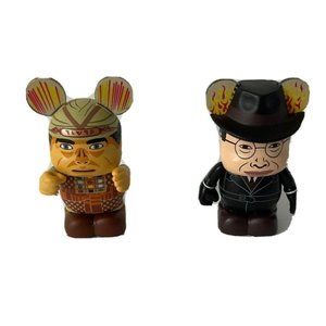 Disney Vinylmation Indiana Jones Series 1 Set of 2 Figures  3”